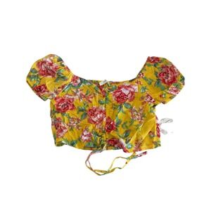 Jodie and Joy mid drift short sleeve large womens